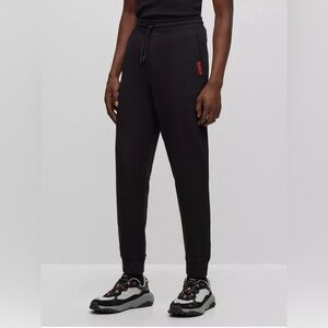HUGO

Cotton Terry Tracksuit Bottoms with Logo Detail